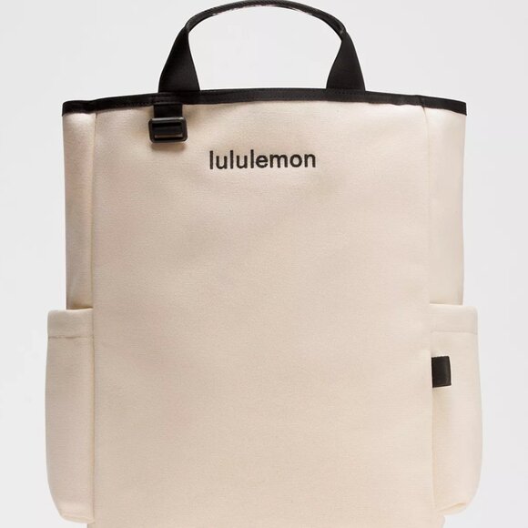 Lululemon Racket Bag 19L in Natural/Black - Picture 5 of 12